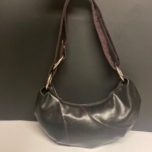 CRYSTALYN KAE Vegan Black Shoulder Bag Small Crossbody Purse